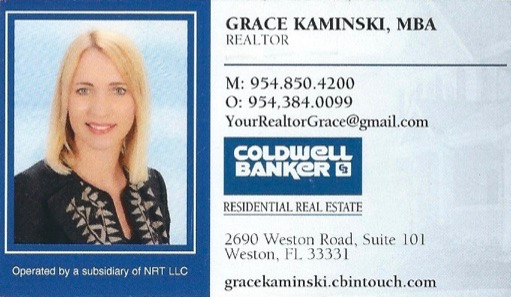Grace Kaminski - Realtor in Weston FL, Broward County